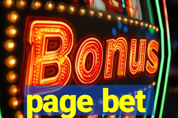 page bet